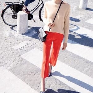 J.Crew Red Eaton Cropped Trouser Pant